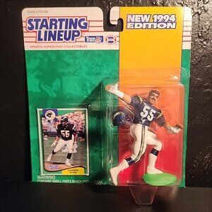 Starting Lineup 1994 NFL Football Junior Seau SD Chargers SLU Action Figure
